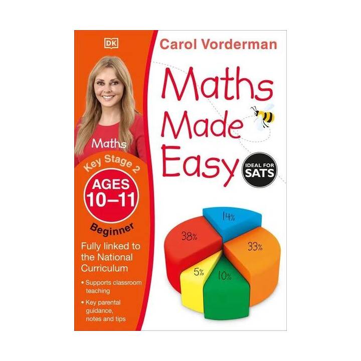 Maths Made Easy: Beginner, Ages 10-11 (Key Stage 2) - Interdiscount