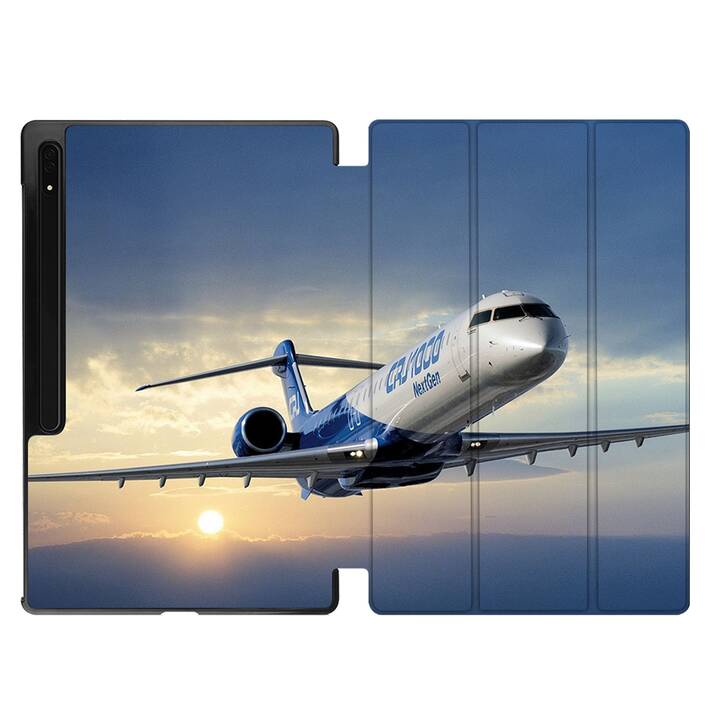 EG coque pour Samsung Galaxy Tab S8 Ultra 14.6" (2022) - Bleu - Avion