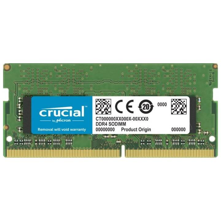 MICRON TECHNOLOGY Crucial CT32G4SFD832A (1 x 32 Go, DDR4 3200 MHz, SO-DIMM 260-Pin)