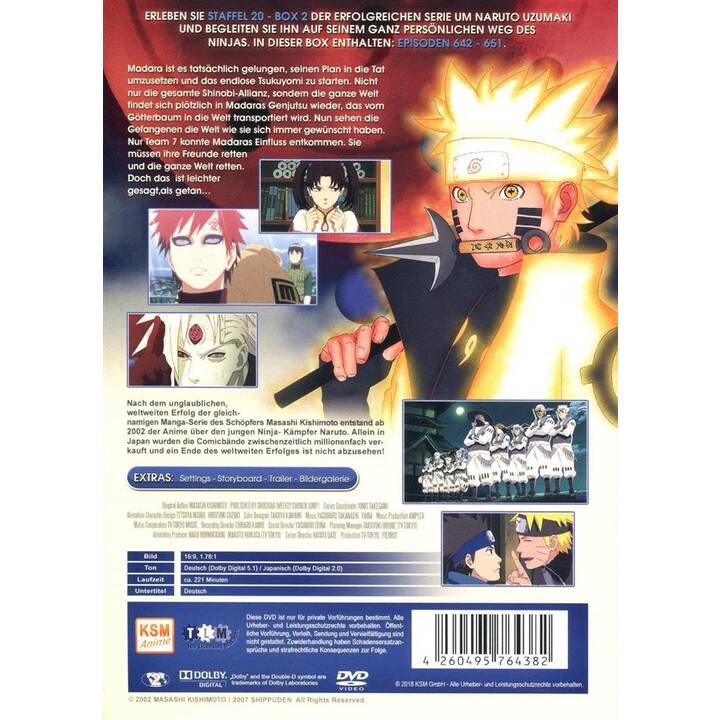 Naruto Shippuden Saison 20 (DE, JA)