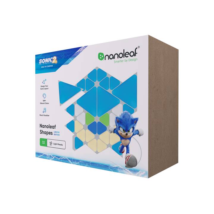 NANOLEAF LED Stimmungslicht Shapes Limited Edition Sonic 2 (Mehrfarbig)