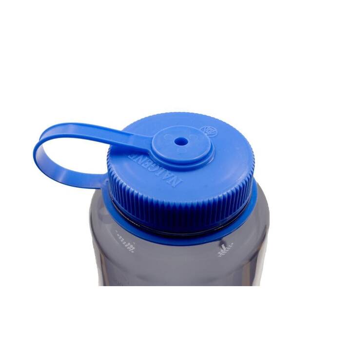 NALGENE Trinkflasche Wide Mouth Sustai (1.5 l, Grau, Blau)
