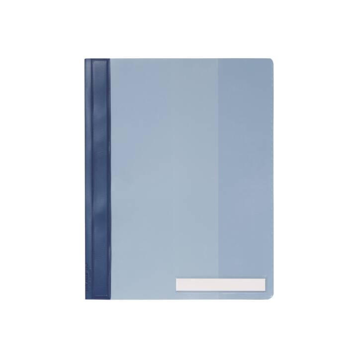 DURABLE Sichtmappe (Transparent, Blau, A4, 1 Stück)