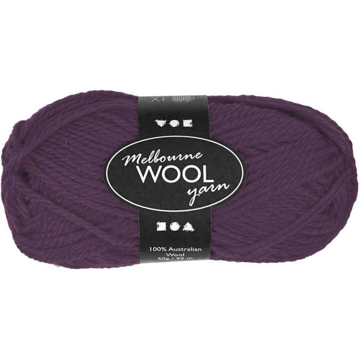 CREATIV COMPANY Wolle (50 g, Violett)