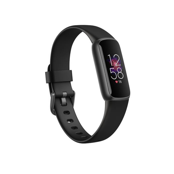 FITBIT Luxe (Taglia unica, Nero)