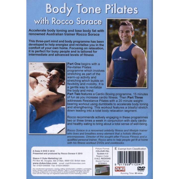 Body Tone Pilates - with Rocco Sorace (EN)