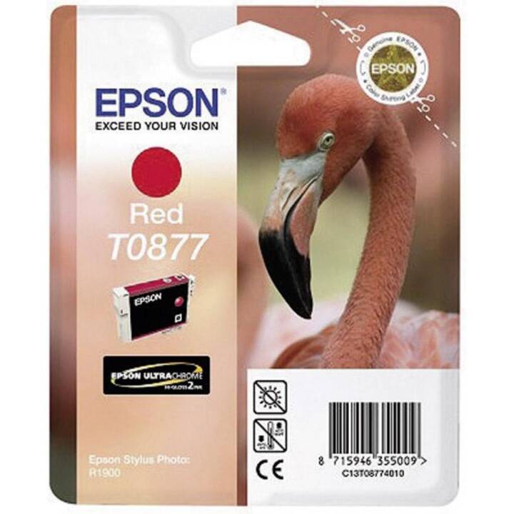 EPSON C13T08774010 (Rouge, 1 pièce)