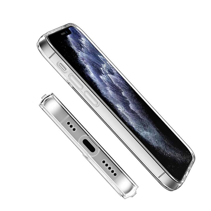EG Coque arrière en TPU souple pour Apple iPhone 12/12 Pro 6.1" (2020) - Transparent - 3pcs