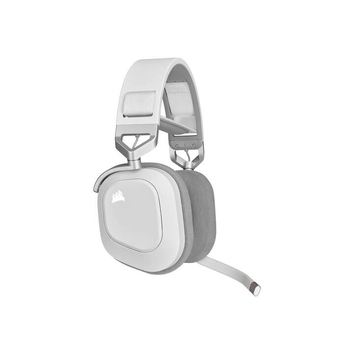 CORSAIR Cuffia da gioco HS80 RGB iCUE (Over-Ear)