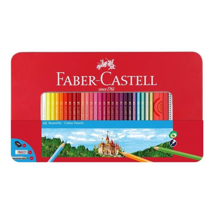 FABER-CASTELL Farbstifte Classic Colour (60 Stück)