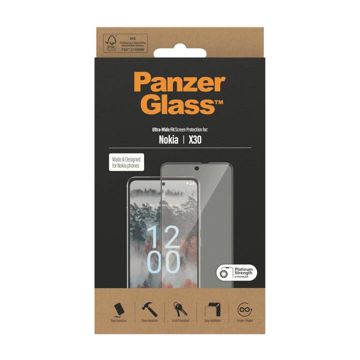 PANZERGLASS Displayschutzglas (Nokia X30 5G)