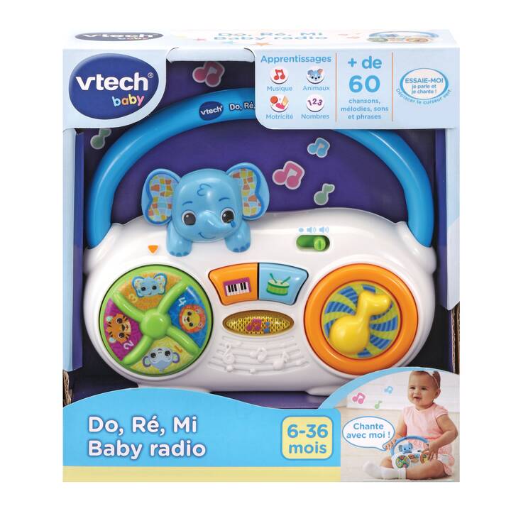 VTech - Microphone karaoké pour enfants Chante avec moi