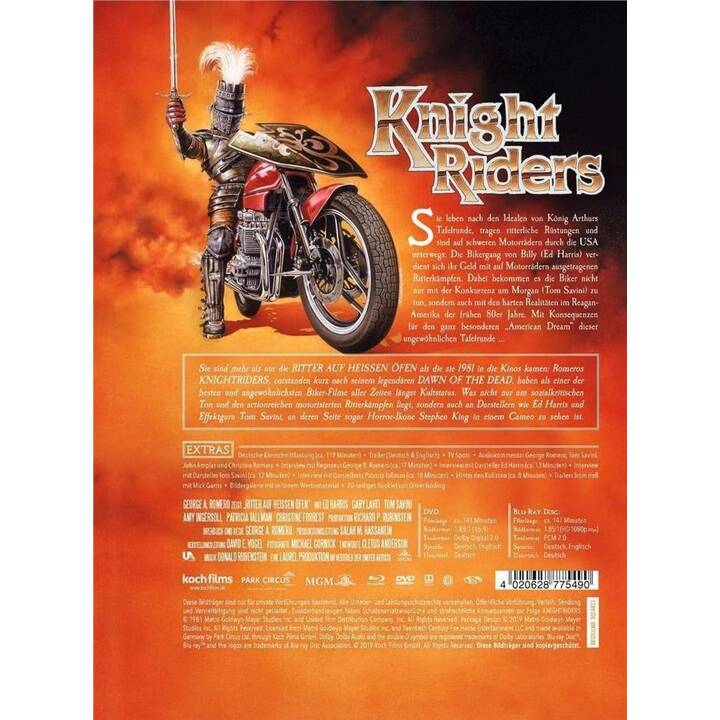 Knightriders - Ritter auf heissen (Mediabook, Uncut, Version cinéma, DE, EN)