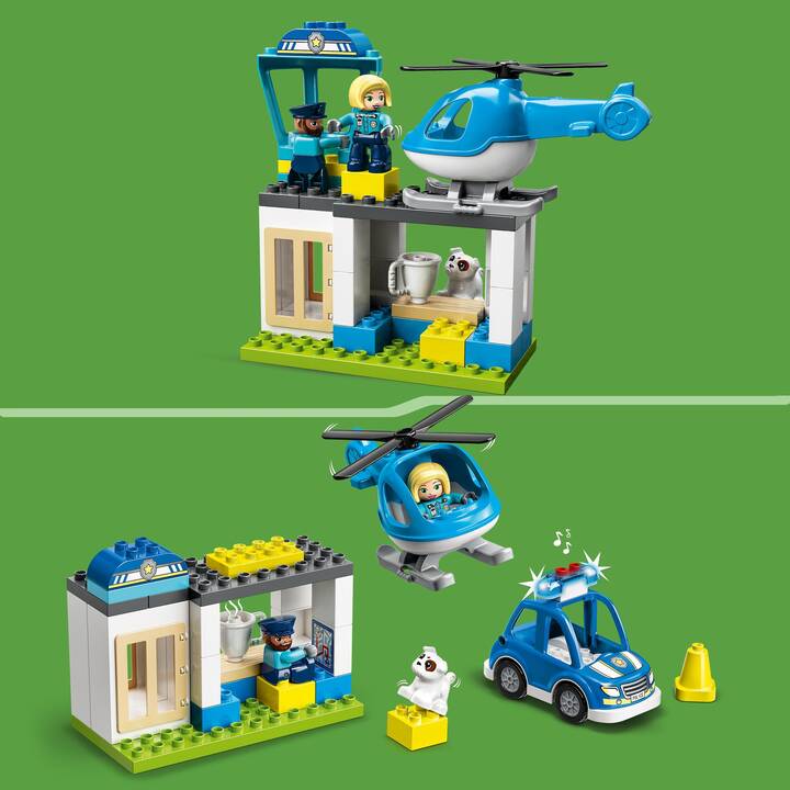 LEGO DUPLO Le commissariat et l’hélicoptère de la police (10959)