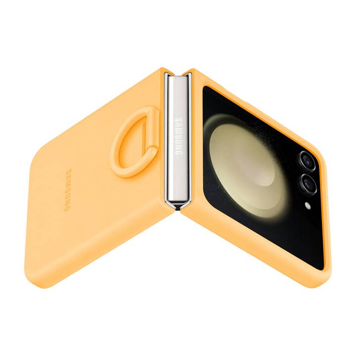 SAMSUNG Backcover avec anneau (Galaxy Z Flip 5, Abrioct)