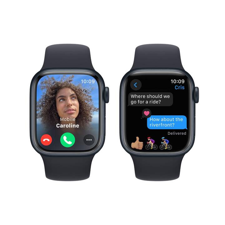 APPLE Watch Series 9 GPS (41 mm, Alluminio, M)