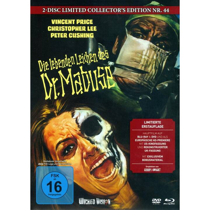Die lebenden Leichen des Dr. Mabuse (Mediabook, DE, EN)
