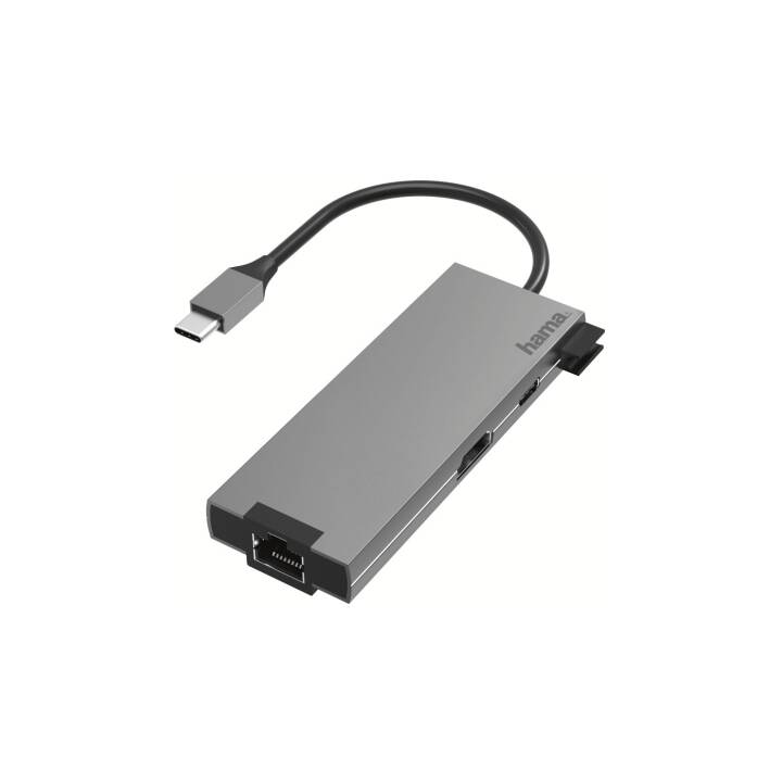 HAMA 00200109 (5 Ports, RJ-45, HDMI, USB Typ-C, USB Typ-A)