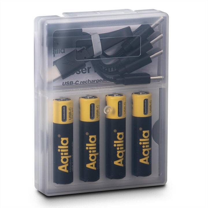 Micro Lr03 AQIILA (AAA / Micro / LR03, 4 Stück) - Interdiscount