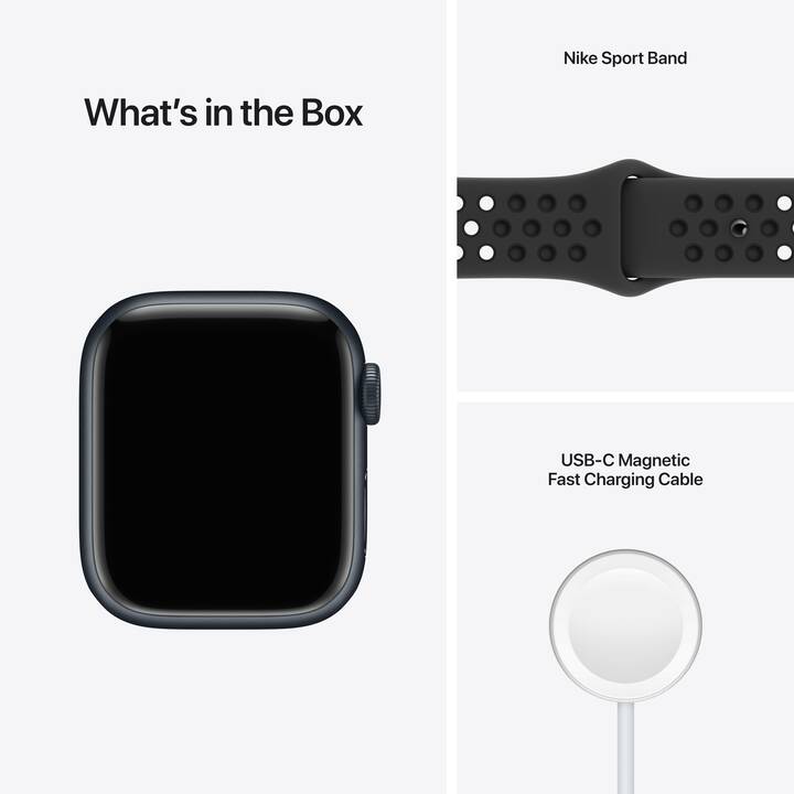 APPLE Watch Nike Series 7 GPS + Cellular (41 mm, Alluminio, GPS) -  Interdiscount