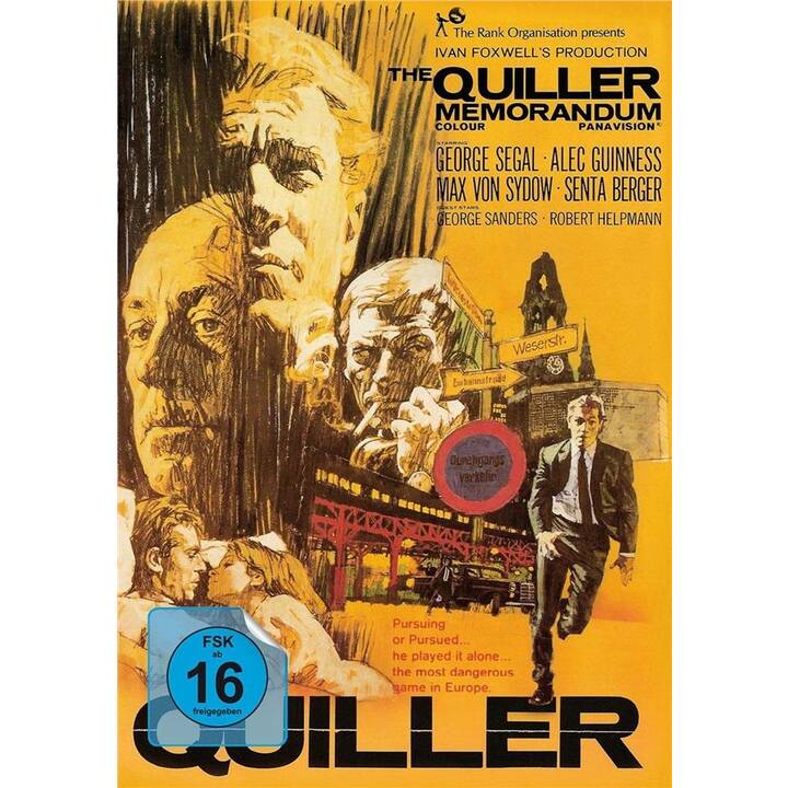 The Quiller Memorandum (Mediabook, Limited Edition, DE, EN)