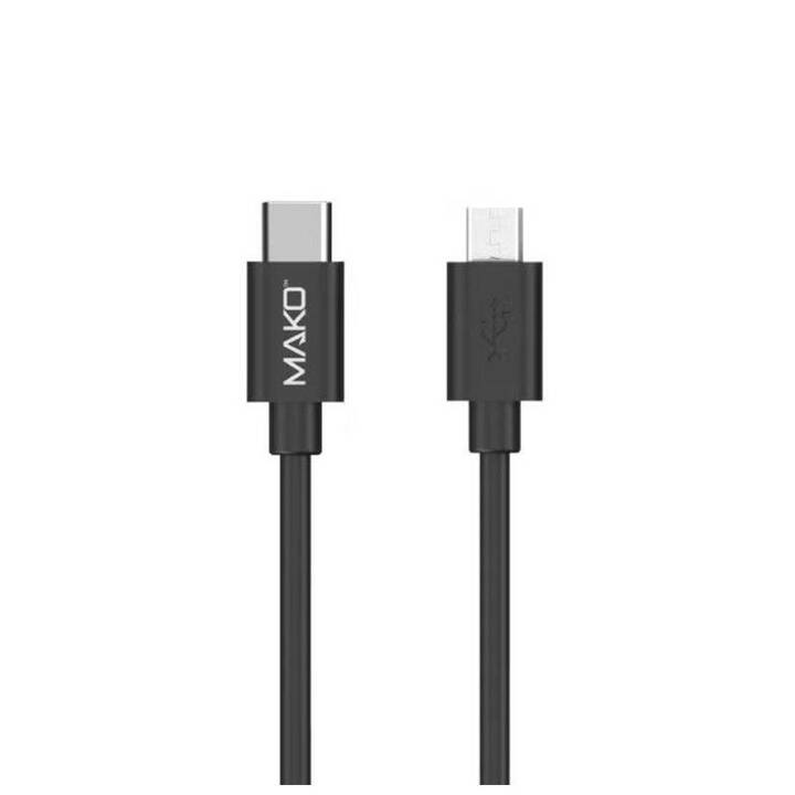 MAKO 10W Câble (USB C, MicroUSB, 1 m)