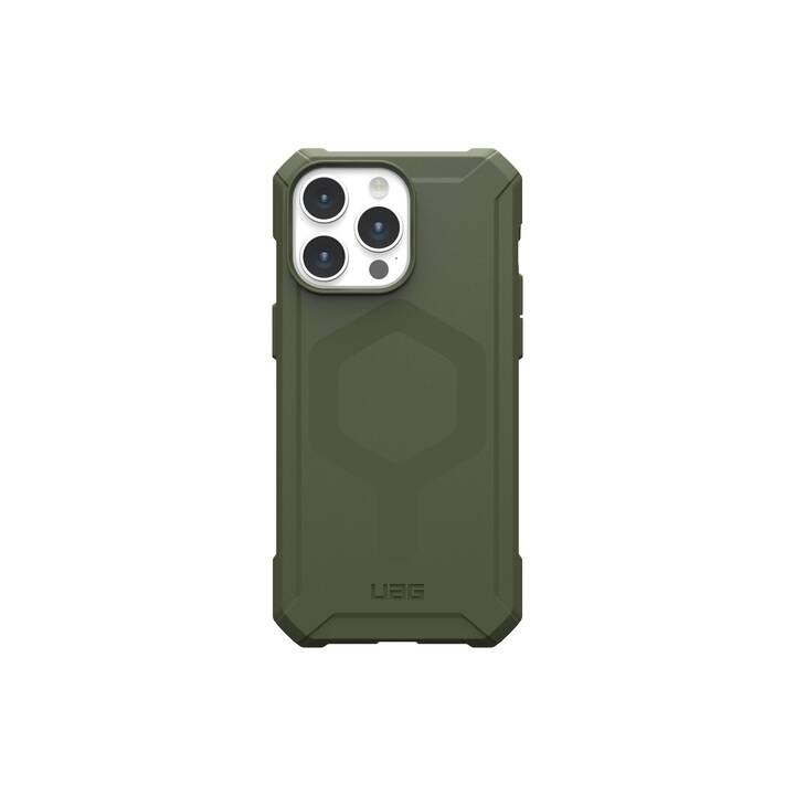 URBAN ARMOR GEAR Backcover Essential Armor (iPhone 15 Pro Max, Verde oliva)