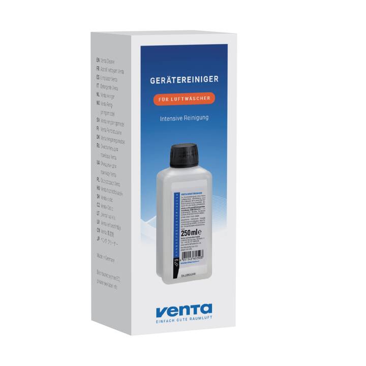 VENTA Gerätereiniger 250 ml (AeroStyle LW73 / LW74, Comfort Plus LW25 / LW45, Professional AW902, App Control LW60T WiFi und Hybrid App Control LPH60 WiFi, Original LW15 / LW25 / LW45, Hybrid Professional AH902)