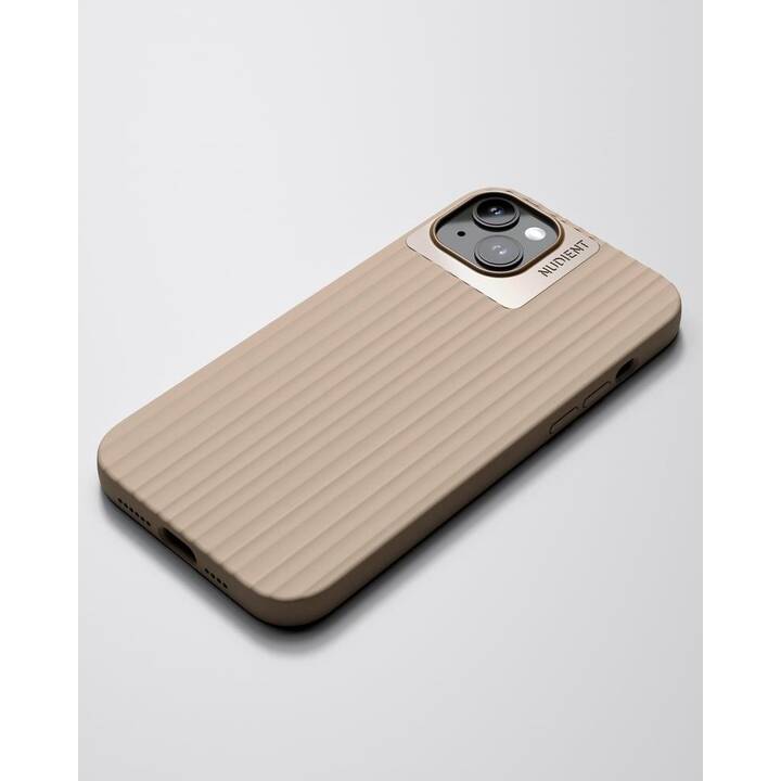 NUDIENT Backcover (iPhone 14 Plus, Beige)