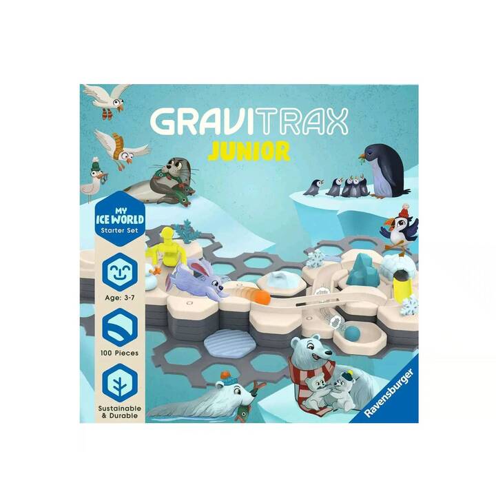 RAVENSBURGER GraviTrax Junior Starter-Set L Ice