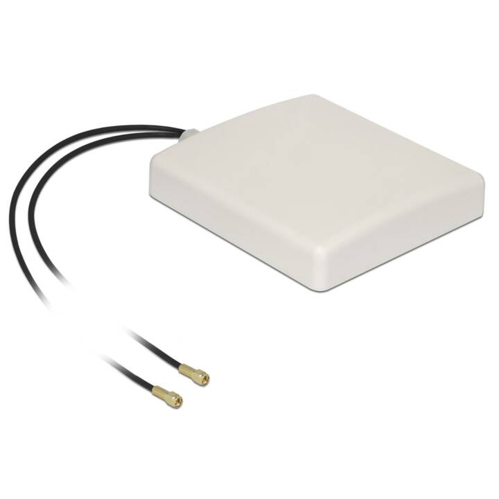 DELOCK Antenne plate (SMA, WLAN, LoRA, ZigBee, Z-Wave, Bluetooth, LTE, 3G, GMS)