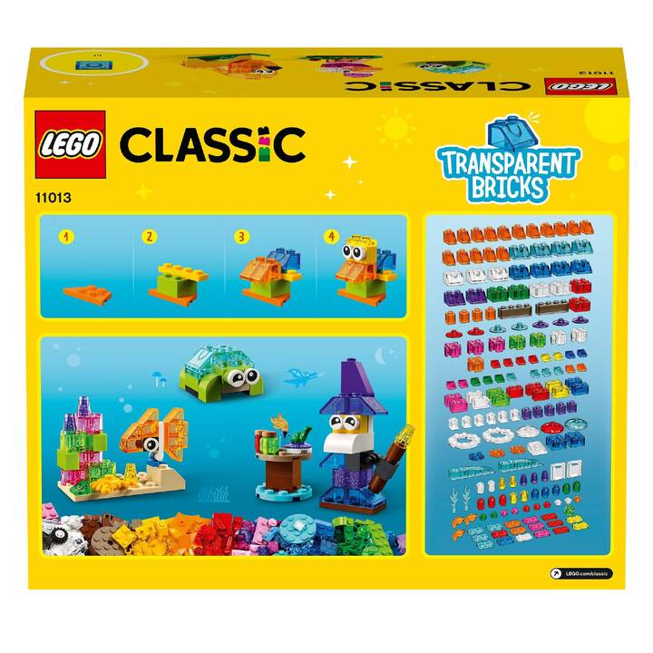 LEGO Classic Briques transparentes créatives (11013)