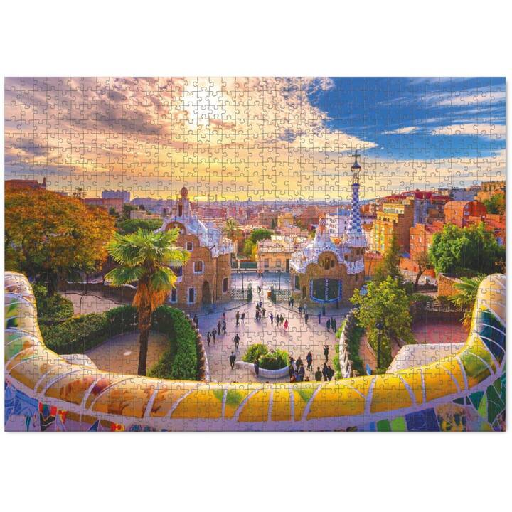 DODO Park Guell Barcelona Spain Puzzle (1000 pezzo)