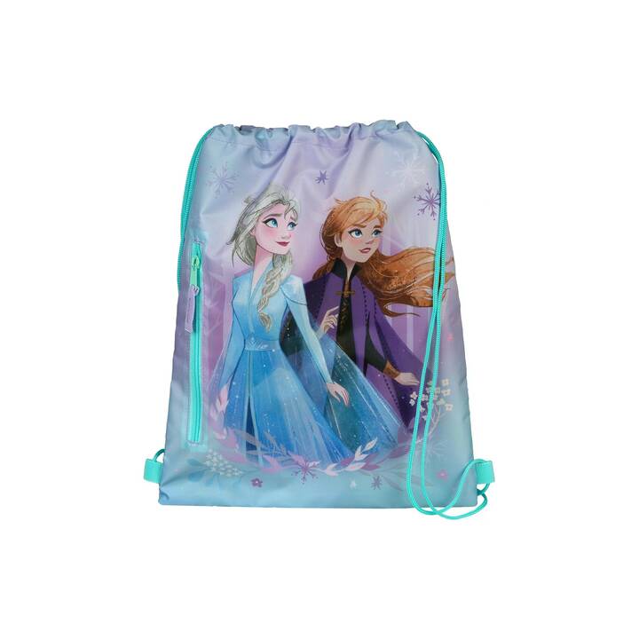 UNDERCOVER Sac de gym Frozen (Mauve, Bleu)