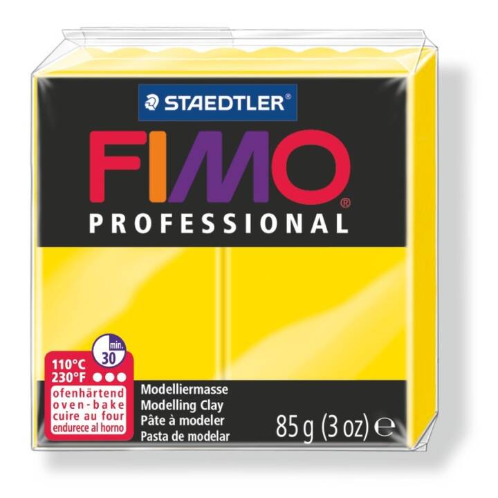 FIMO Modelliermasse (85 g, Gelb)
