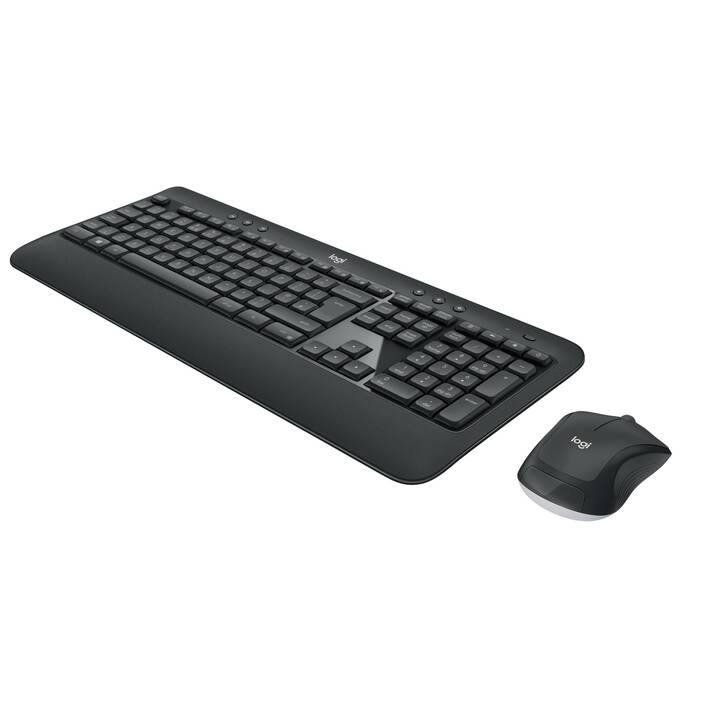 LOGITECH MK540 (USB, Suisse, Sans fil)