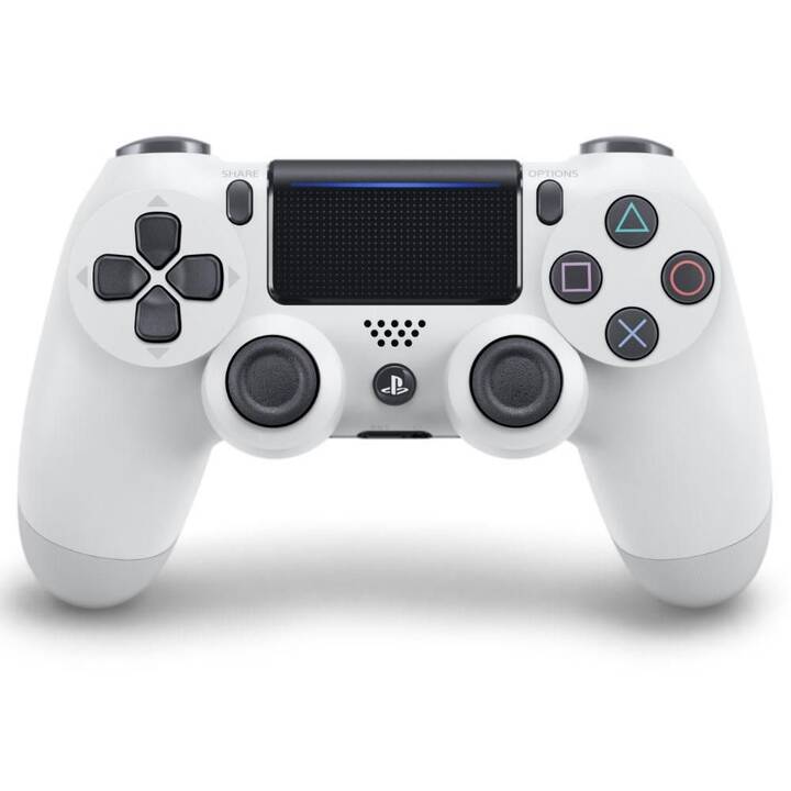 SONY Playstation 4 DualShock 4 Wireless-Controller Glacier White Controller (Weiss)