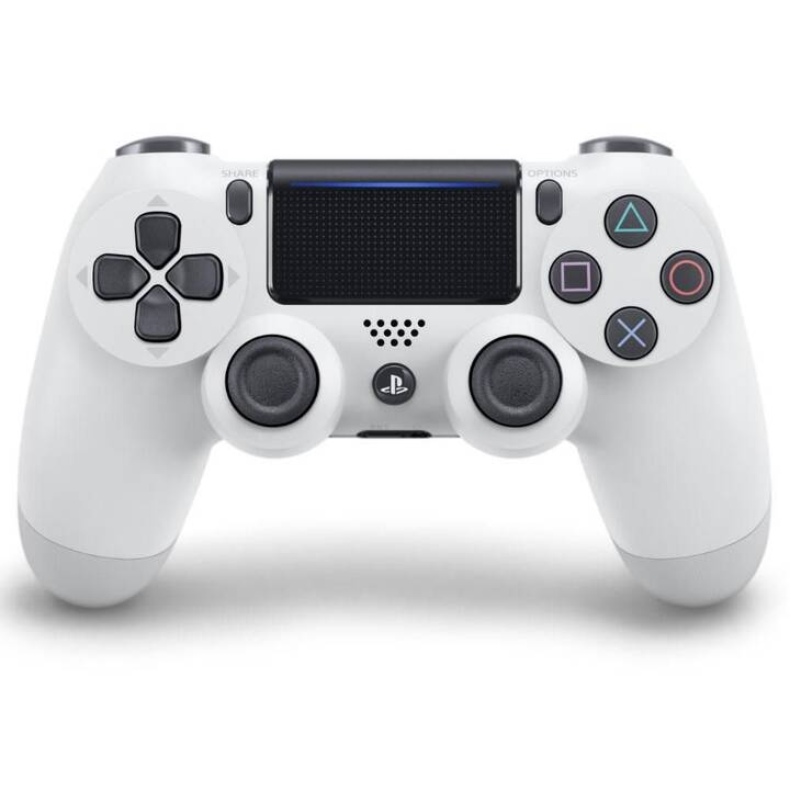 SONY Playstation 4 DualShock 4 Wireless-Controller Glacier White Controller (Bianco)