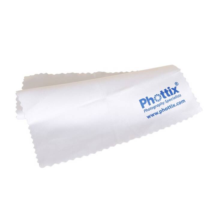 PHOTTIX Optical Panno per pulizia della fotocamera (Bianco)