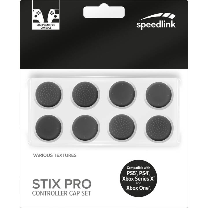 SPEEDLINK Stix Pro Thumbstick (PlayStation 4, PlayStation 5, Microsoft Xbox Series X, Microsoft Xbox One, Schwarz)