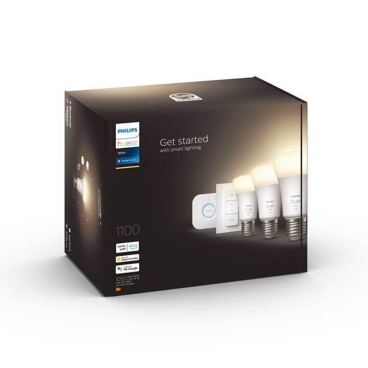 PHILIPS HUE Ampoule LED (E27, ZigBee, Bluetooth, 9.5 W)