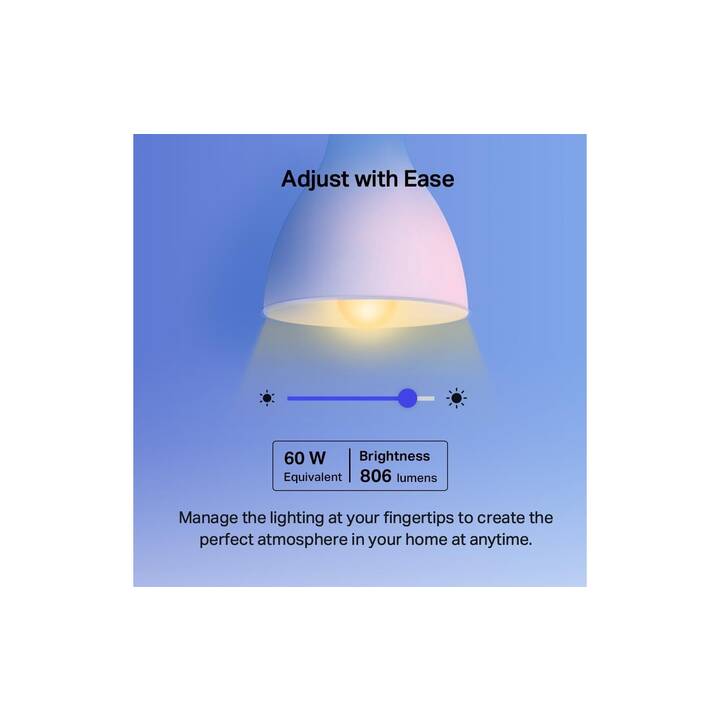 TP-LINK Lampadina LED Tapo L530E (E27, WLAN, 8.7 W)