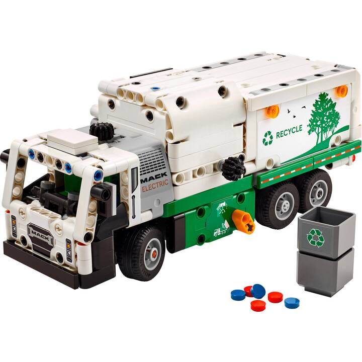 LEGO Technic Camion della spazzatura Mack LR Electric (42167)