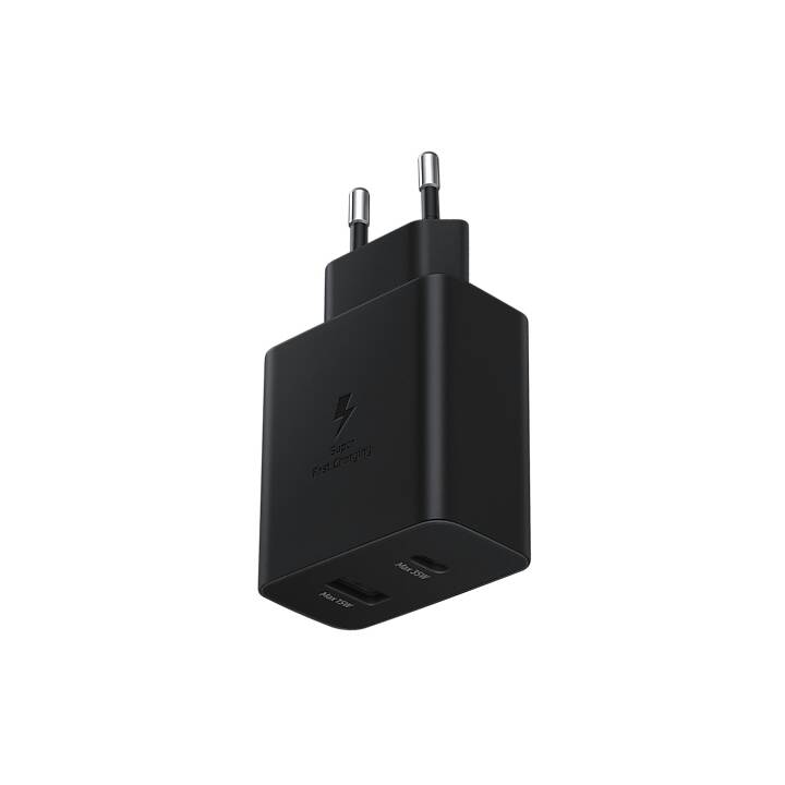 SAMSUNG SFC Travel Adapter Duo Chargeur mural (35 W, USB-A, USB-C)