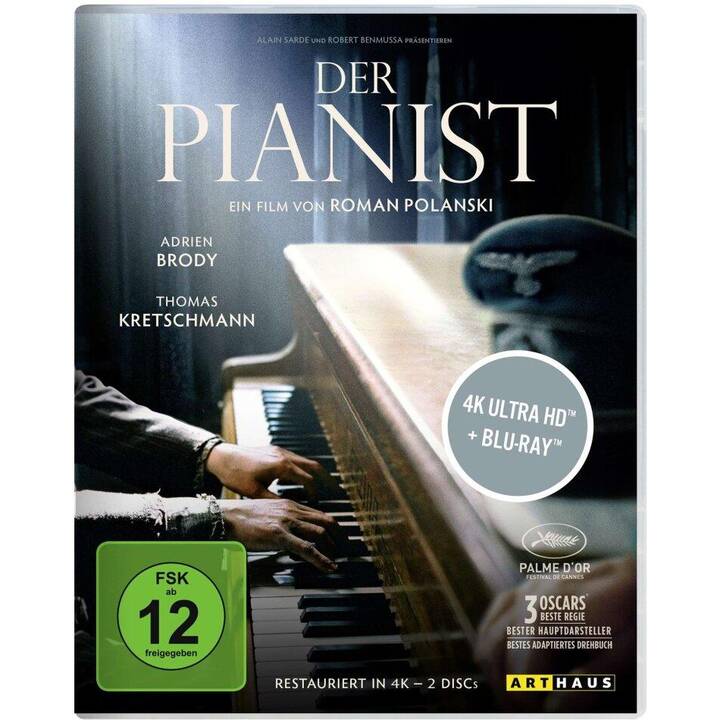 Der Pianist (4K Ultra HD, DE, EN, FR)