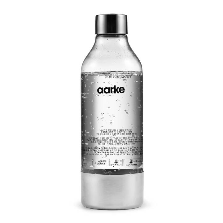 AARKE Carbonator 3 Bundle inkl. 2 Flaschen (60 l, Edelstahl)