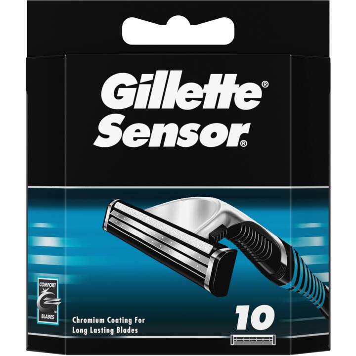 GILLETTE Rasierklinge Sensor (10 Stück)