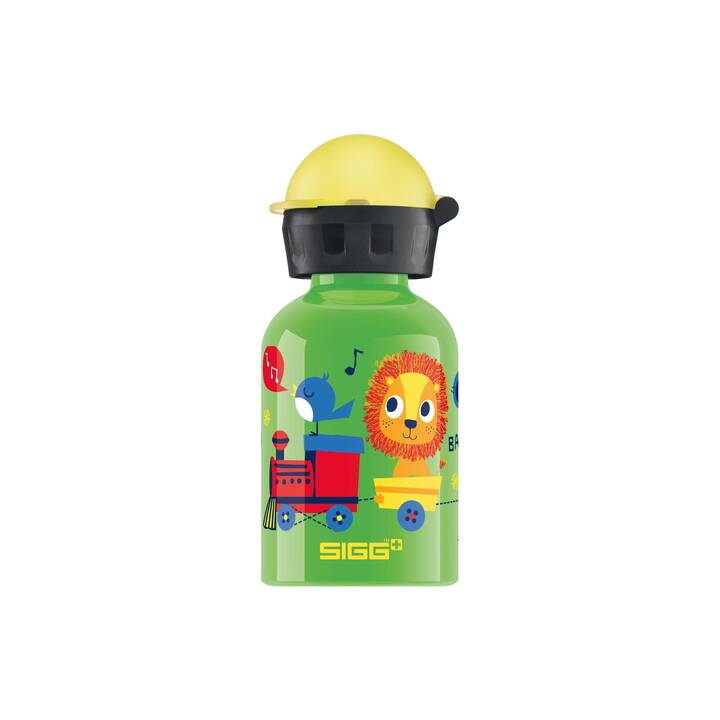 SIGG Bottiglia per bambini KBT Small Jungle Train (0.3 l, Verde)