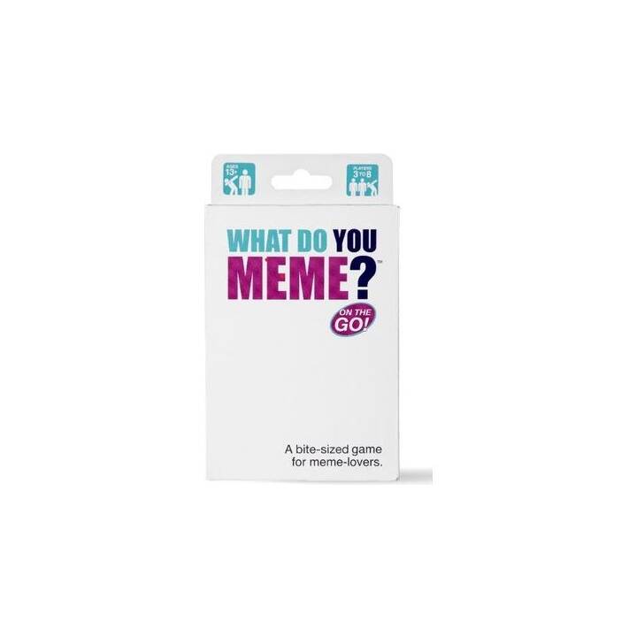 VR DISTRIBUTION UK What Do You Meme? On The Go Game Travel