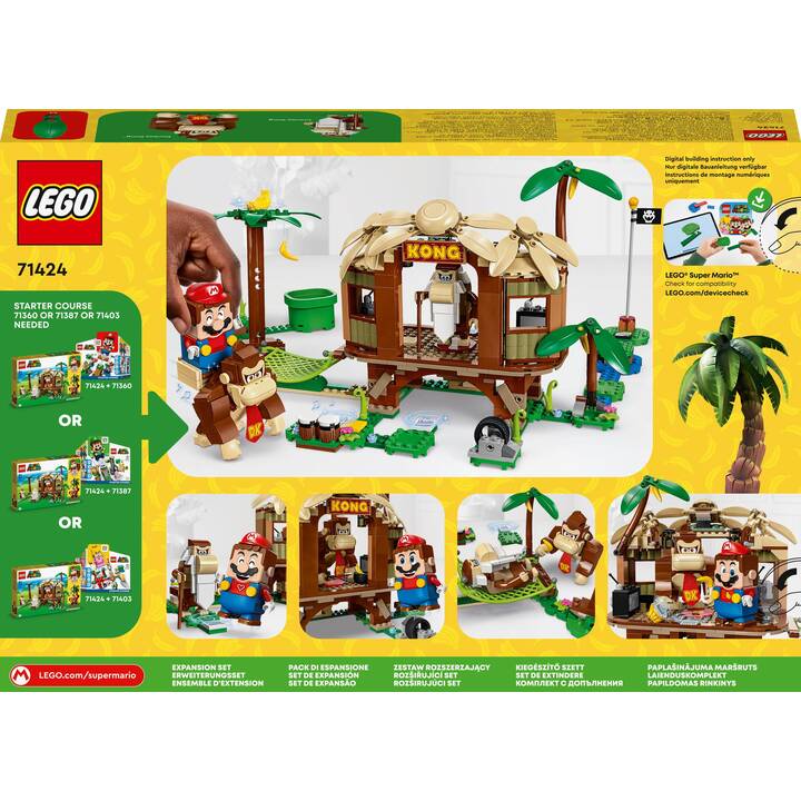 LEGO Super Mario Ensemble d'extension La cabane de Donkey Kong (71424)